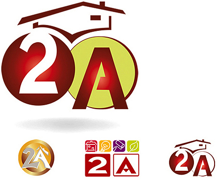 creation du logo 2A aix en provence